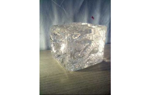 GLASWÜRFEL QUADER MID CENTURY