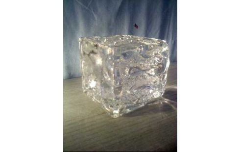 GLASWÜRFEL QUADER MID CENTURY