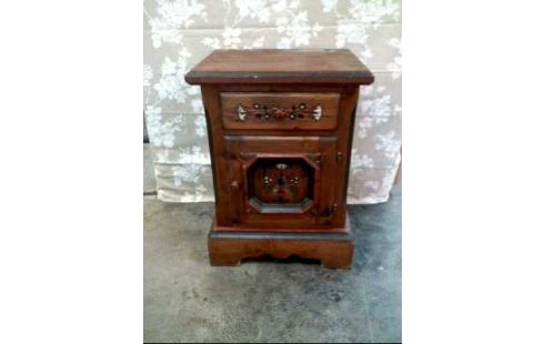 NACHTTISCH <VOGLAUER> HOLZ DKL. 1-T 1-SCH