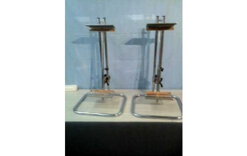 MUSIKBOXENSTÄNDER 2ER-SET METALL