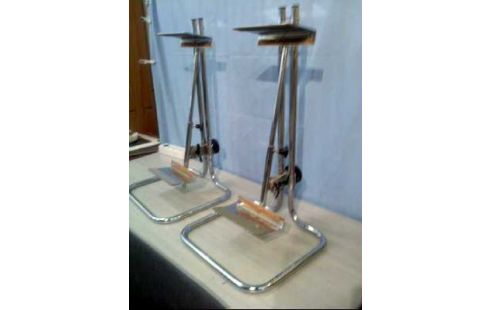 MUSIKBOXENSTÄNDER 2ER-SET METALL