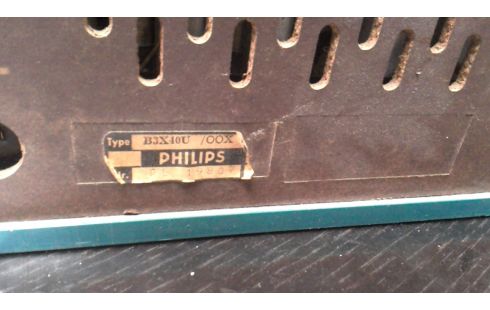 POSTE RADIO ANCIEN PIHILIPS VERTE