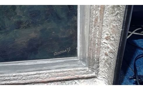 ÓLEO SOBRE LIENZO, , MADERA