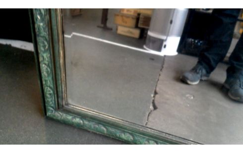 MIROIR BISEAUTE VERTE