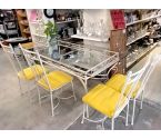SALLE A MANGER TABLE+ 4CHAISES