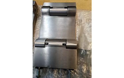 CHARNIERES ALU LOT DE 3 VIS CLÉ OK