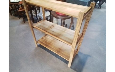 ETAGERE DE RANGEMENT EN PIN 3 NIVEAUX