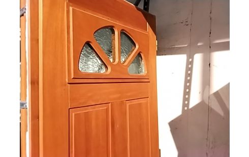 PORTE D ENTRÉE BOIS CLÉS OK