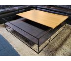 TABLE BASSE DESIGN CARRÉ