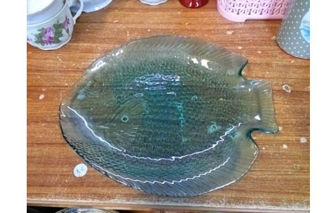 PLAT POISSON VERRE