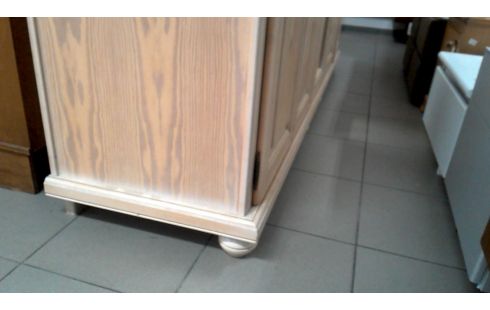 KLEIDERSCHRANK 1 KIEFER BLEIWEISS 5 TÜREN, , SPIEGEL