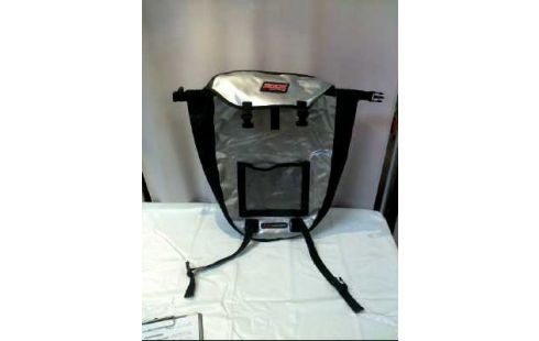 FAHRRADTASCHE SILBER WASSERDICHT <REX>
