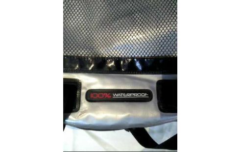 FAHRRADTASCHE SILBER WASSERDICHT <REX>