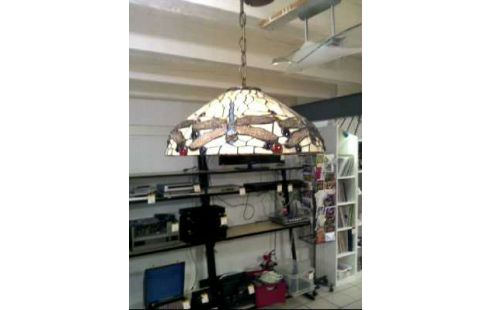 DECKENL. TIFFANY STIL 1-FLAMMIG <LIBELLE>