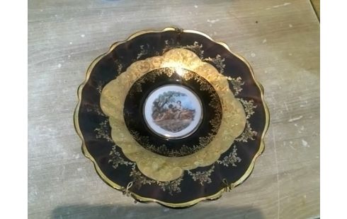 ASSIETTE DECO DORURES
