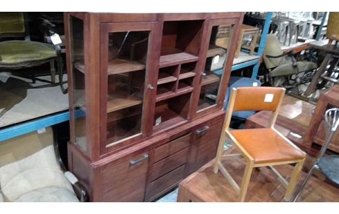 VAISSELIER VITRINE DOUBLE CORPS