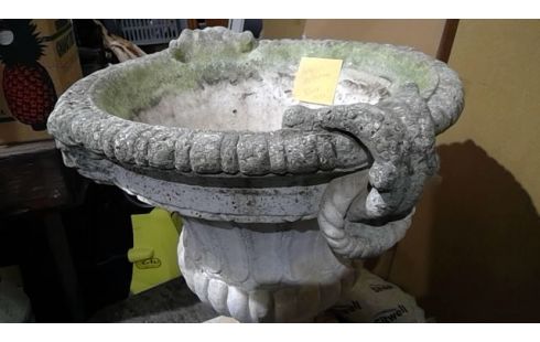 SIERBLOEMPOT STIJL MEDICIS GERECONSTITUEERDE STEEN