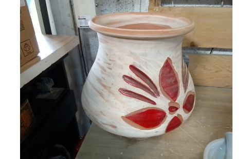 POTICHE TERRE CUITE TGM