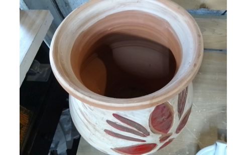 POTICHE TERRE CUITE TGM