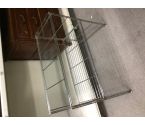 ETAGERE VERRE CHROME