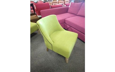 CHAUFFEUSE TISSU VERT