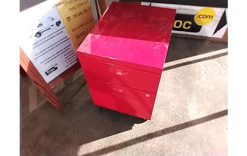 CAISSON DE BUREAU ROUGE