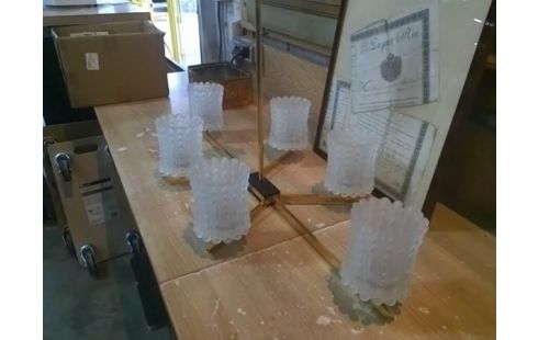 LUSTRE 6 FEUX VINTAGE