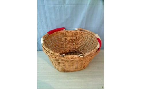 RATTANKORB M. HENKEL KL. DEFEKT