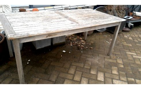 TUINTAFEL ELITE TEAK DEMONTEERBAAR