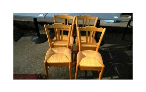 LOT DE 4 CHAISES