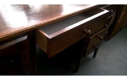 SCHREIBTISCH EICHE 1 TÜR 5 SCHUBLADEN