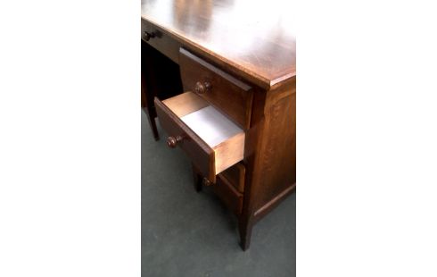 SCHREIBTISCH EICHE 1 TÜR 5 SCHUBLADEN