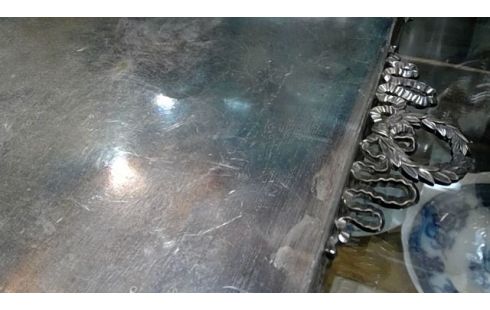 TABLETT VERSILBERTES METALL