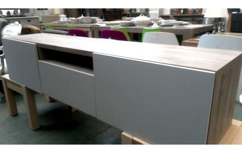 FERNSEHMÖBEL 2 TÜREN 1 SCHUBLADE GRAU IKEA