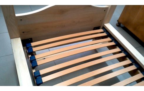 LIT 90X200, , LIT A BALDAQUIN, , BOIS LOOK