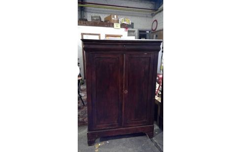 BONHEUR DU JOUR EN BOIS NOIRCI