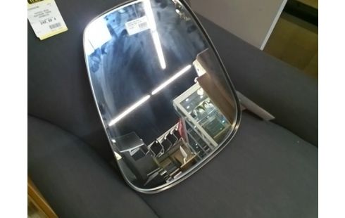 MIROIR OVAL METAL LAITONNE ZAGO 75 CM