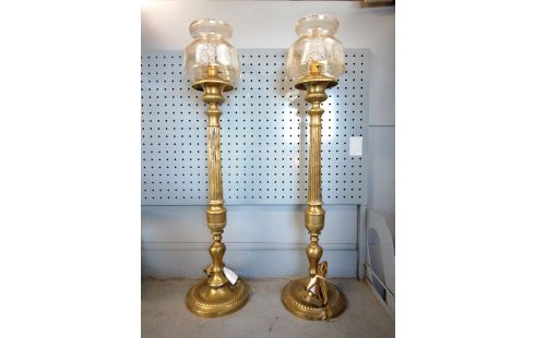 PIQUE CIERGE GLOBE VERRE