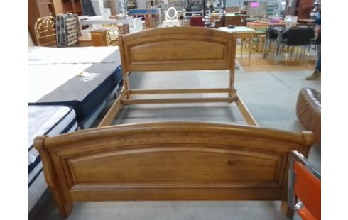 LIT 140X190 CHENE MASSIF SANS SOMMIER
