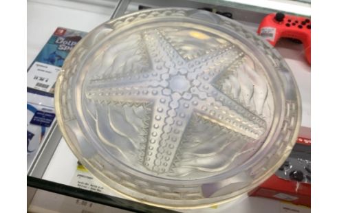 DESSOUS DE PLAT OPALESCENT ÉTOILE DE MER