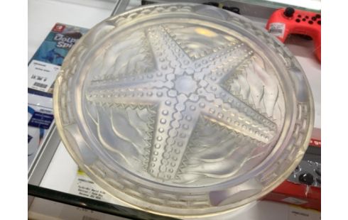 DESSOUS DE PLAT OPALESCENT ÉTOILE DE MER