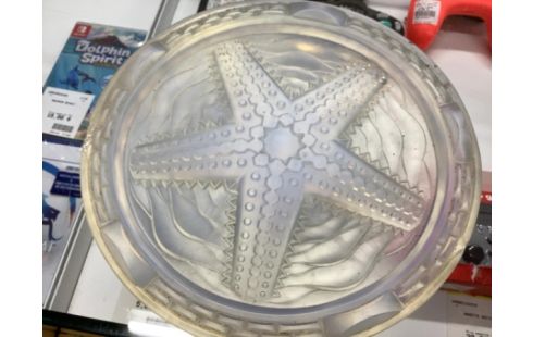 DESSOUS DE PLAT OPALESCENT ÉTOILE DE MER