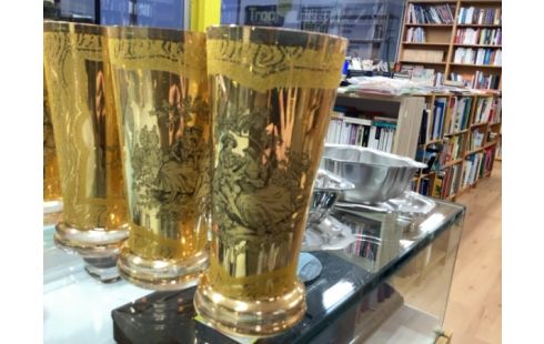 SERVICE VERRE DORÉE X6