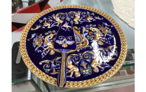 PLAT + PELLE GIEN BLEU