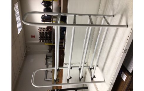 ETAGERE A CHAUSSURE METAL BLANC