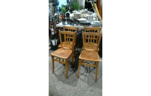 LOT DE 4 CHAISES