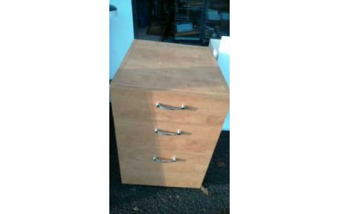 CAISSON BUREAU ROULETTES