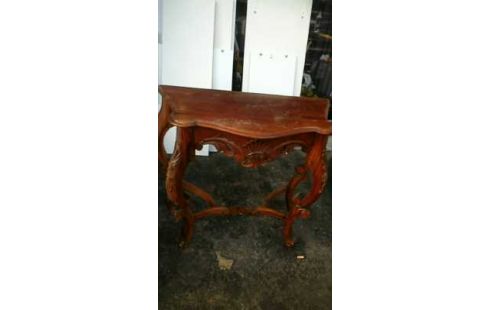 CONSOLE BOIS LOUIS XV