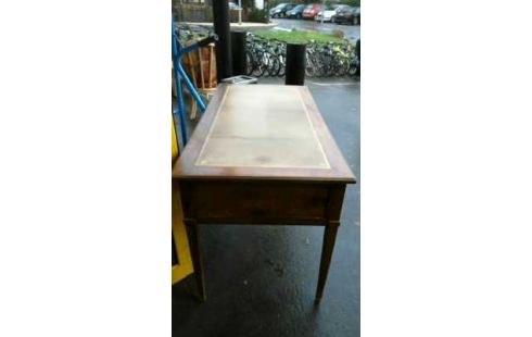 BUREAU STYLE TRANSTION DESSUS CUIR