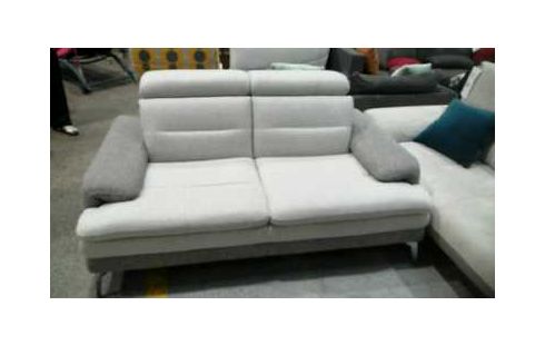 CANAPE GRIS TETIERE AMOVIBLE  CHATEAUX D'AX DOSSIER RECULABLE (1500€ NEUF)